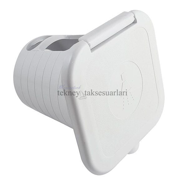 Duş Yuvası Beyaz Kapaklı