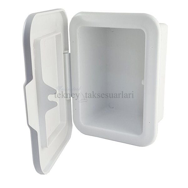 Duş Yuvası Beyaz Kapaklı