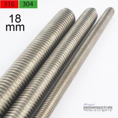 M18 Paslanmaz Gijon, Saplama DIN976