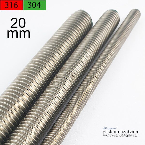 M20 Paslanmaz Gijon, Saplama DIN976