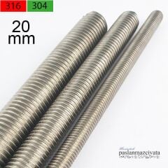 M20 Paslanmaz Gijon, Saplama DIN976