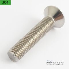 M3 Paslanmaz Havşa Baş İmbus Civata Çeşitleri DIN7991