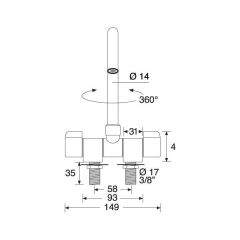 Tekli Musluk Barka MR4100