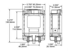 ML-Serisi Ağır Hizmet Otomatik Şarj Rölesi. 12V.