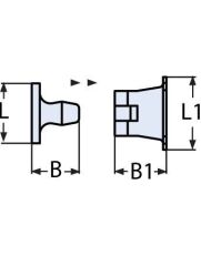 22 mm Kapı Stoperi (Kapı Tutucu)