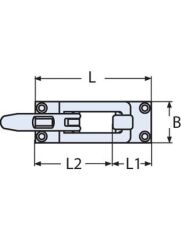 Mandallı, Kapak Kilidi
