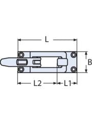 Mandallı, Kapak Kilidi