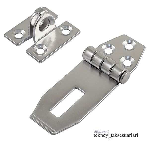 Paslanmaz 75mm Menteşeli Kilit