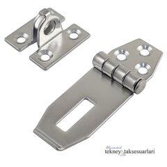 Paslanmaz 75mm Menteşeli Kilit