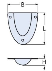 55mm Tahliye Delik (Çıkış) kapağı