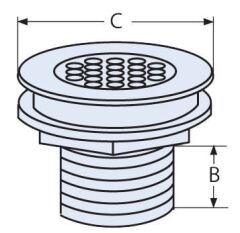 1 1/2, Su Tahliye, yer sifonu