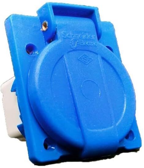 Schneider Electric 1x16A Pano Prizi - Mavi (IP44)