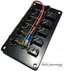 Yatay, İzoleli, Switch Panel, Çeşitleri Sigortalı