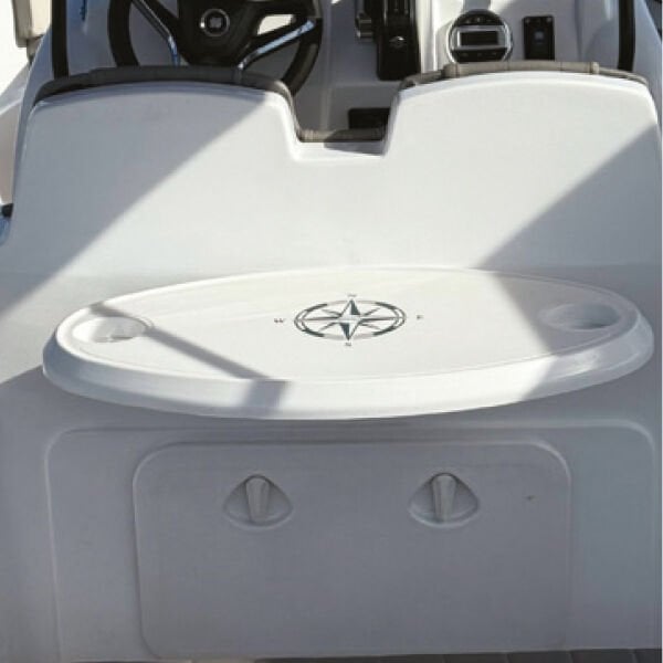 Oval Plastik Masa Tablası - 45 x 77,5 cm UV Dayanıklı Tekne Masa Tablası