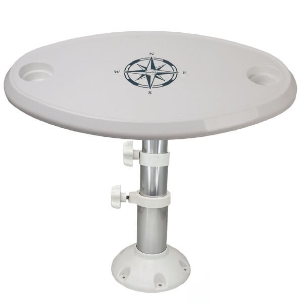 Oval Plastik Masa Tablası - 45 x 77,5 cm UV Dayanıklı Tekne Masa Tablası