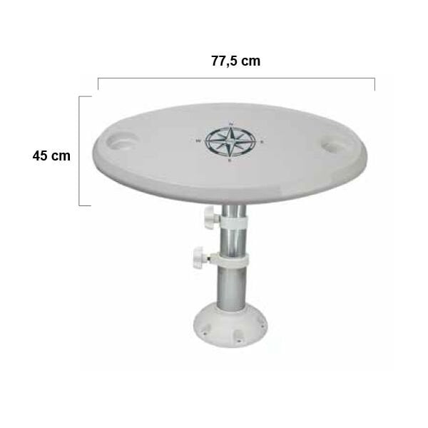 Oval Plastik Masa Tablası