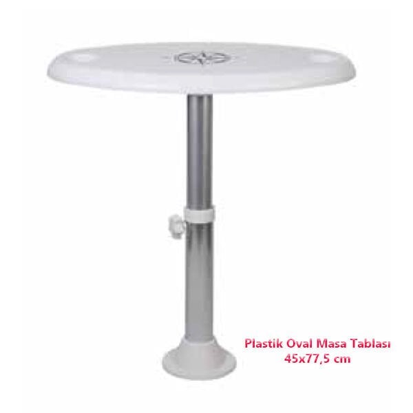 Oval Plastik Masa Tablası