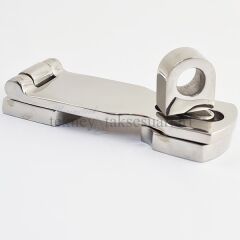 Paslanmaz 75mm Menteşeli Kilit (Kalın Tip)