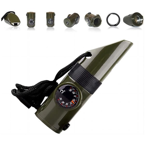 Çok Fonksiyonlu Dış Mekan Düdük ve Pusula