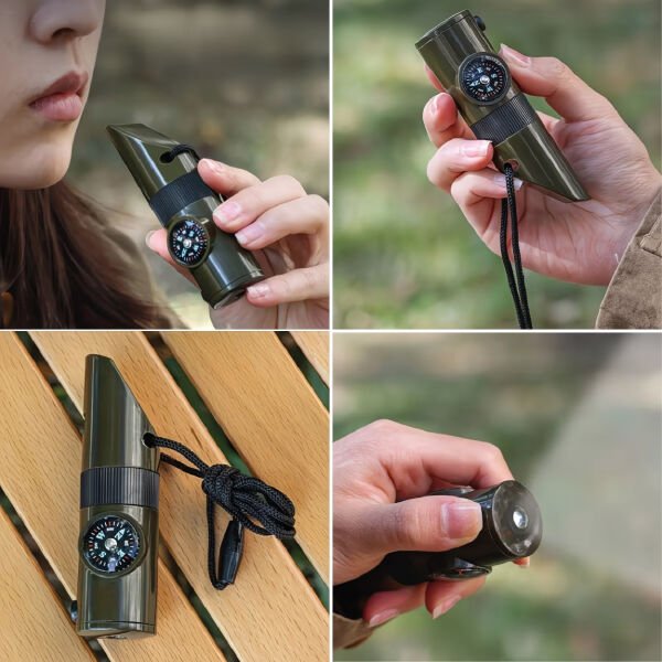 Çok Fonksiyonlu Dış Mekan Düdük ve Pusula