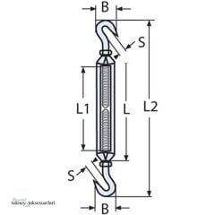 KANCA KANCA GERDİRME 316 KALİTE.ÇEŞİTLERİ