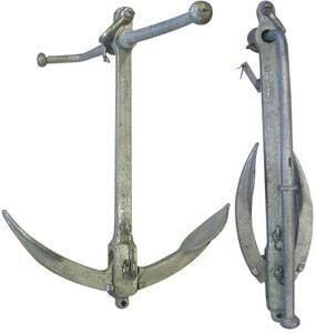 Admiralti çıpa Galvaniz. 15Kg