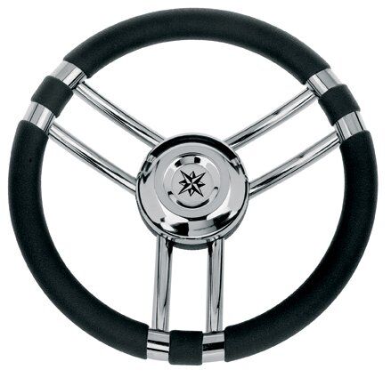 Dümen Simidi 35 cm Siyah - Tipo21B