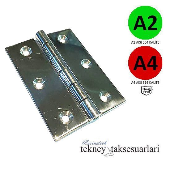 60 x 80, Paslanmaz Menteşe