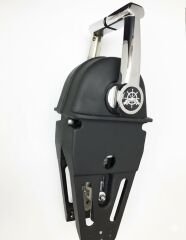 İkili Gaz Kolu, Siyah Gövde, Krom Köşeli Kol