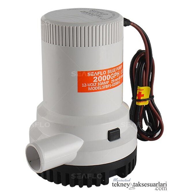 Seaflo 2000gph 12V Sintine Pompası