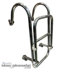 3 Basamaklı, Katlanır, Paslanmaz, Tekne Merdiveni