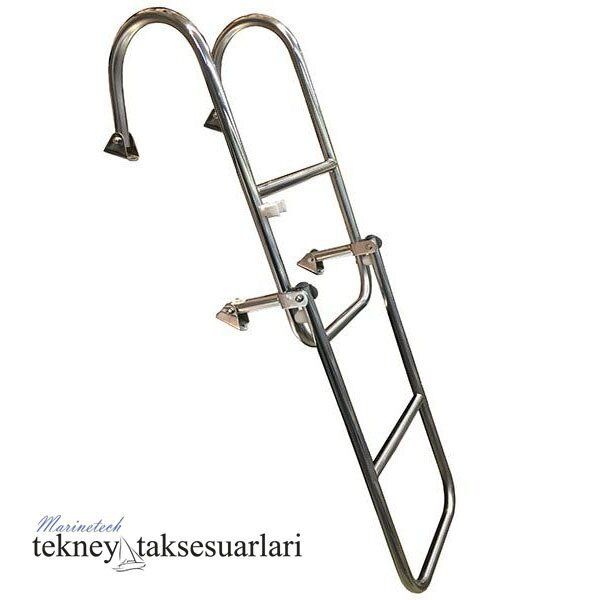 4 Basamaklı, Katlanır, Paslanmaz, Merdiven