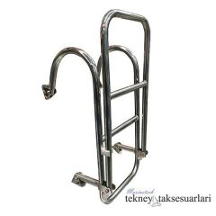 4 Basamaklı, Katlanır, Paslanmaz, Merdiven