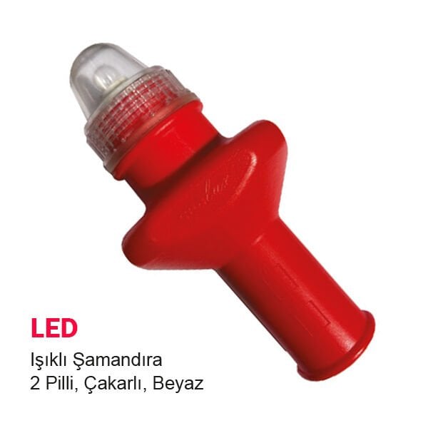 2 Pilli, Çakarlı, Beyaz Işıklı Şamandıra