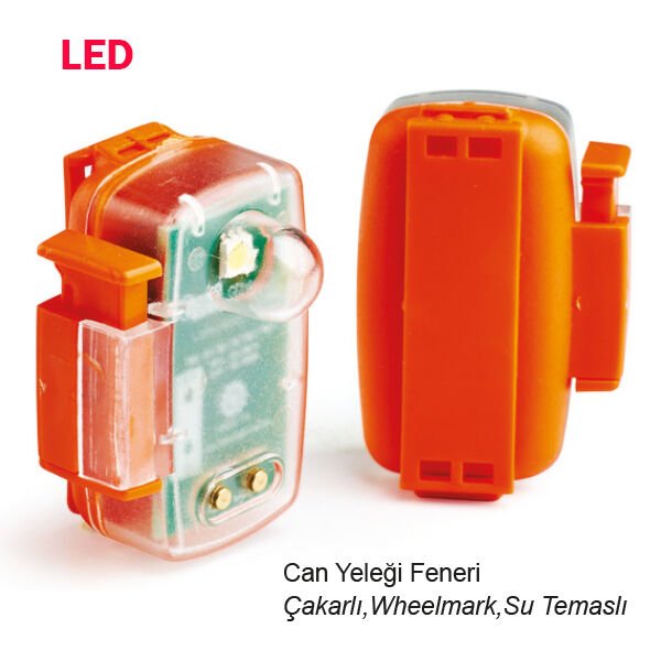 Can Yeleği Feneri - Çakarlı, Wheelmark, Su Temaslı (SOLAS/MED)
