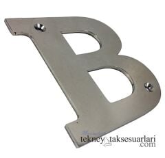 B Kabartma Harf Paslanmaz, 316 Kalite