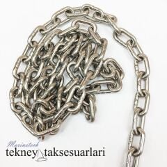 Ø 4 mm 316 Kalite Paslanmaz Zincir, Krom Zincir