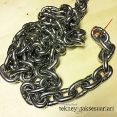 Ø 6 mm 316 Kalite Paslanmaz Zincir, Krom Zincir