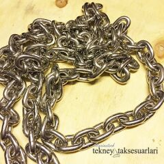 Ø 6 mm 316 Kalite Paslanmaz Zincir, Krom Zincir