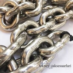 Ø 10 mm 316 Kalite Paslanmaz Zincir, Krom Zincir
