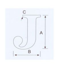 J Kabartma Harf Paslanmaz, 316 Kalite