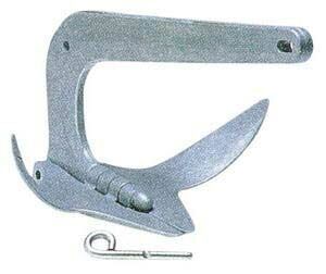 Galvaniz Trefoil çıpa 7.5Kg