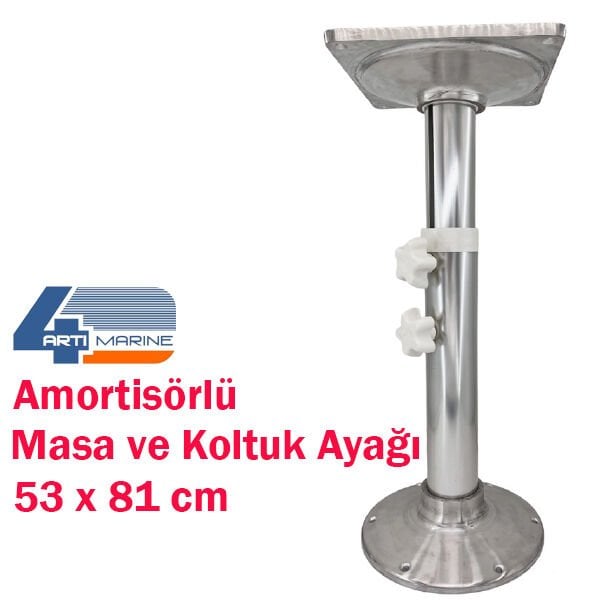 Ağır Hizmet (Heavy Duty) Teleskopik Masa ve Koltuk Ayağı - 53x81 cm