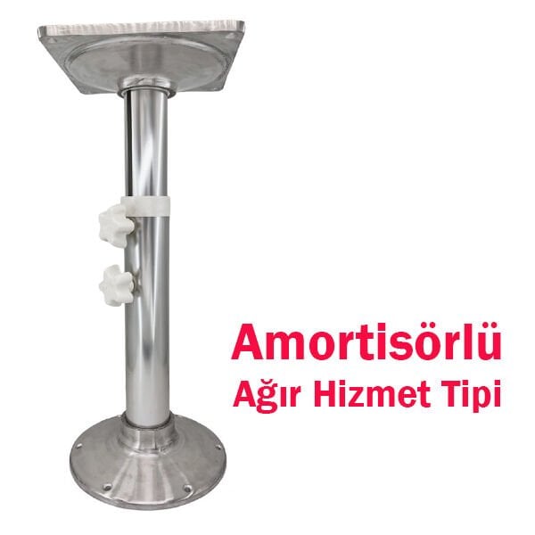 Ağır Hizmet (Heavy Duty) Teleskopik Masa ve Koltuk Ayağı - 53x81 cm