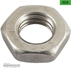 Paslanmaz Kontra Somun Çeşitleri DIN439