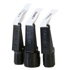 40mm, Genisliyebilir Kaucuk Tapa, Siyah