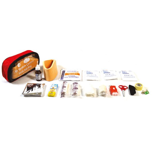 35 Parça Bez Çantalı İlk Yardım Kiti