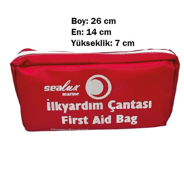 35 Parça Bez Çantalı İlk Yardım Kiti