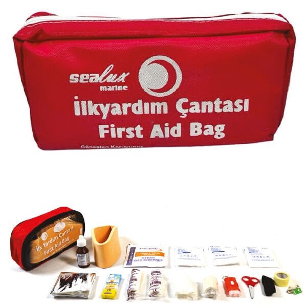 35 Parça Bez Çantalı İlk Yardım Kiti