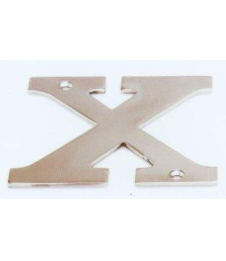 X Kabartma Harf Paslanmaz, 316 Kalite